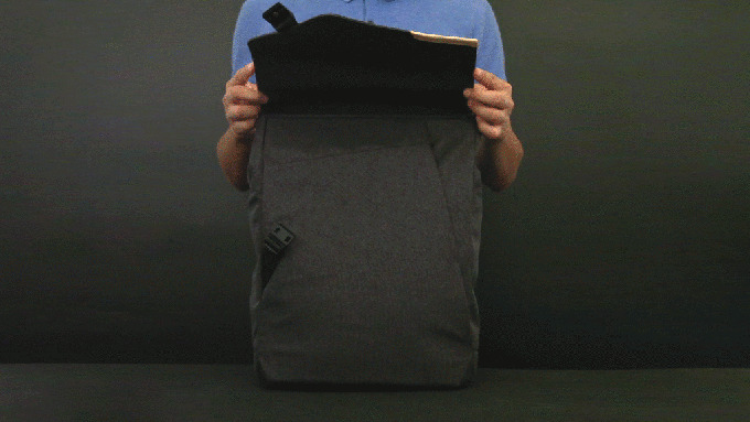 batoh s magnetickym zámkom GEO Backpack NIID